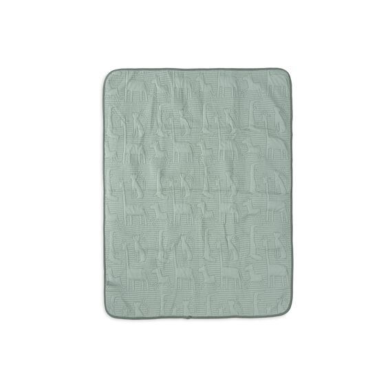 Jollein Deken Wieg 75X100Cm Jungle Jambo Ash Green/Laurel