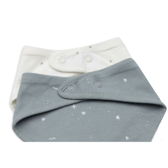 Jollein Slab Bandana Twinkling Sea Green (2Pack)