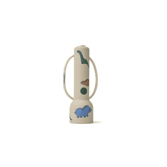 Liewood Gry Printed Zaklamp Dinosaurs / Mist