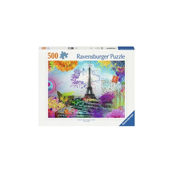 Ravensburger Puzzel 500 Stuks Postkaart Uit Parijs