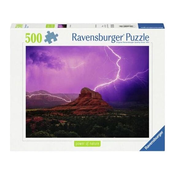 Ravensburger Puzzel 500 Stuks Roze Onweer Stemming