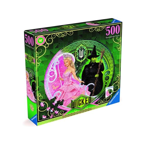 Ravensburger Puzzel 500 Stuks Rond Wicked