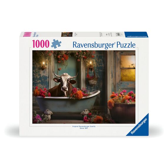 Ravensburger Puzzel 1000 Stuks De Koe In De Badkuip