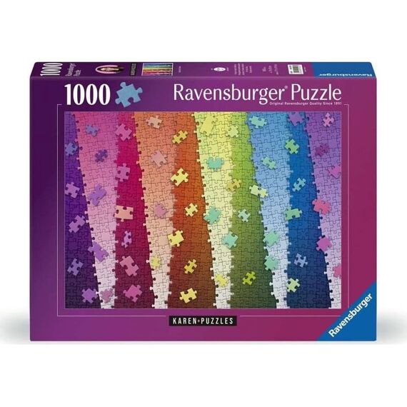 Ravensburger Puzzel 1000 Stuks Karen Puzzles - Colour By Colour