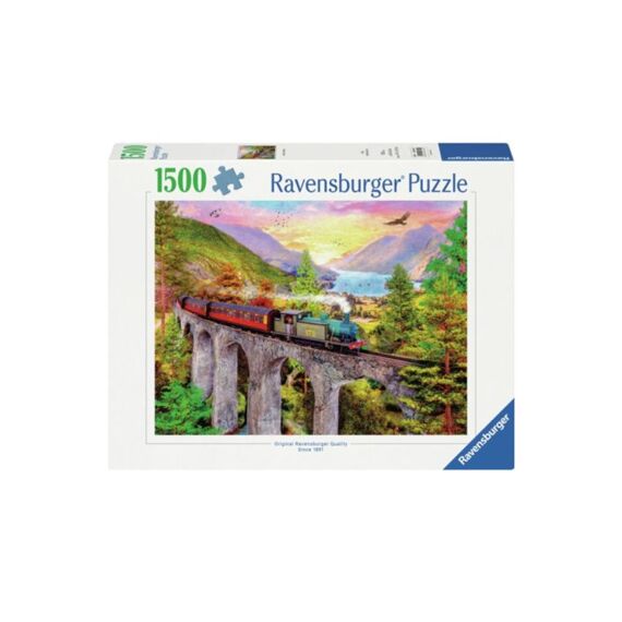 Ravensburger Puzzel 1500 Stuks Treinrit In De Herfst