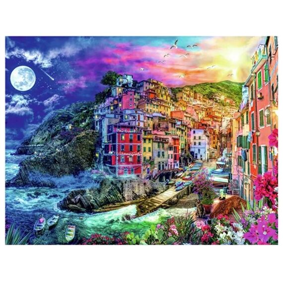 Ravensburger Puzzel 2000 Stuks Kleurrijke Cinque Terre