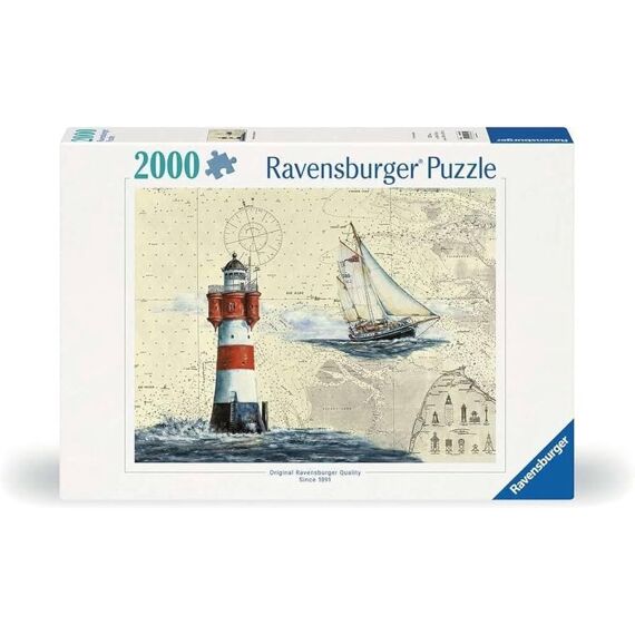 Ravensburger Puzzel 2000 Stuks Romantische Vuurtoren