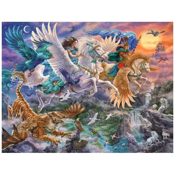 Ravensburger Puzzel 2000 Stuks Op De Pegasus Door De Lucht