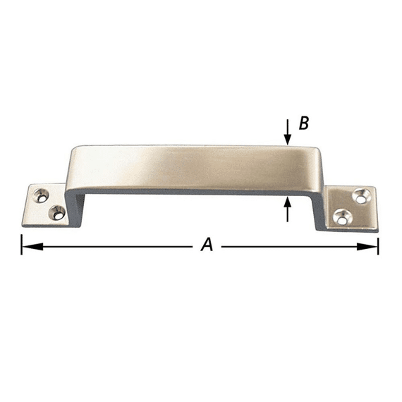 Handgrepen Profielaluminium 170Mm