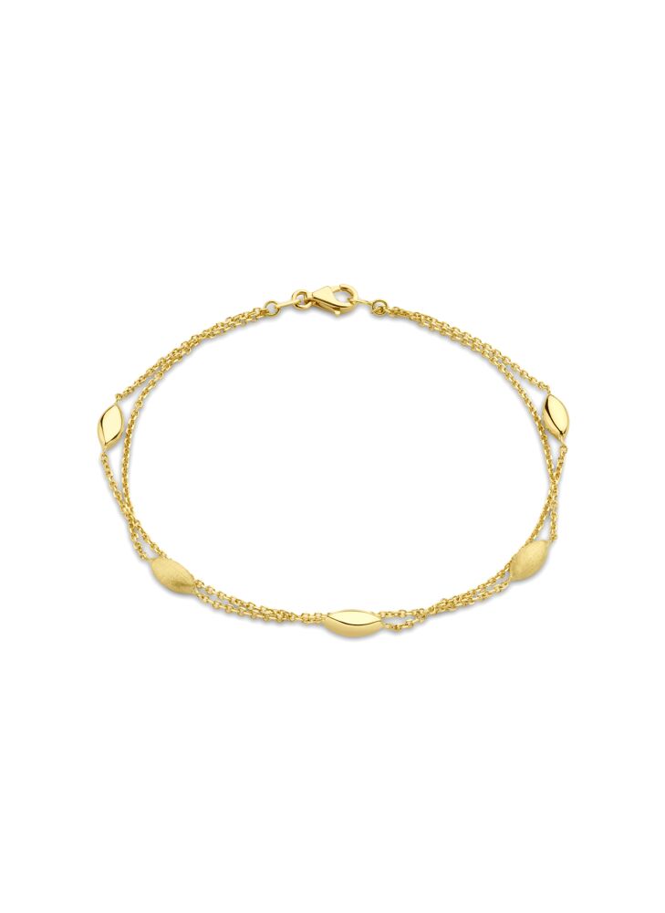 Higgins Erfenis Bijzettafeltje 18 Karaat Gouden Armband - Juwelen - Versato Webshop