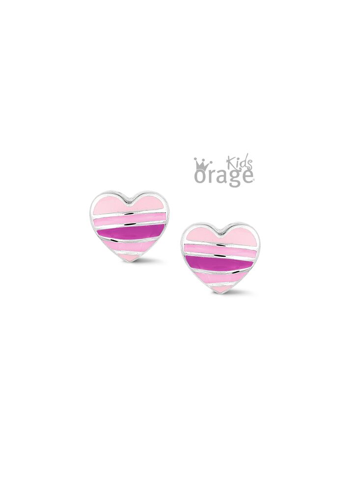 Orage Kids | Boucles D'Oreilles | Argent | Chat | K2225