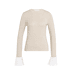 611032 Pure Cashmere Grey Melange - beige
