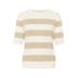 106619 Chalk/Feather Grey Bold Stripe - beige