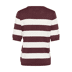 107923 Fudge / Chalk Wide Stripe - bruin