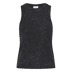 107404 Black washed rib - zwart