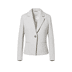 1520 soft grey htr lurex - grijs