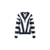641011 Eclipse/off white - blauw