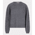 029 dark grey melange - grijs