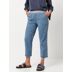 053 blue bleached - blauw