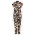9875 Black/Beige - zwart