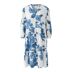 998 blue white - blauw