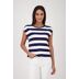 719 navy blue ringel - blauw
