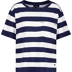 719 navy blue ringel - blauw
