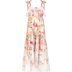 107 cream gemustert - ecru met bloemen