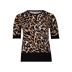9875 Black/Beige - zwart