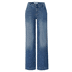 554 Mid Blue Authentic - blauw