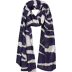712 dark denim gemustert - blauw