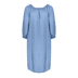 000827 Mid blue denim - blauw
