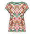 615 teal - roze/groen
