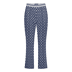 8813 Dark Blue/Cream - blauw wit