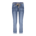 000827 Mid blue denim - blauw