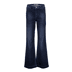 880 dark blue denim - blauw