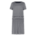 8813 Dark Blue/Cream - blauw wit