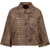 528 brown sugar gemustert - bruin