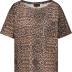 528 brown sugar gemustert - bruin