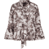 581 taupe gemustert - bruin