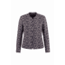 t1200 navy-iris-offwhite+jacquard - blauw