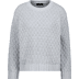 701 denim blue gemustert - blauw