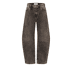 D795 brown crincle wash - bruin