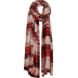 265 autumn red gemustert -  multi rood