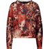 265 autumn red gemustert -  multi rood