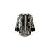 0991 black offwhite - zwart