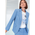 415 dusty blue star - blauw