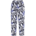 8065 Indigo/Cloud Flowers - blauw
