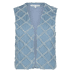000050 Mid Blue Denim - blauw