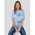 4377 DUNKEL JEANS - blauw